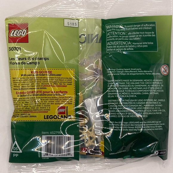 LEGO Penguin Pair and field flower 40886 30701 - Picture 7 of 7